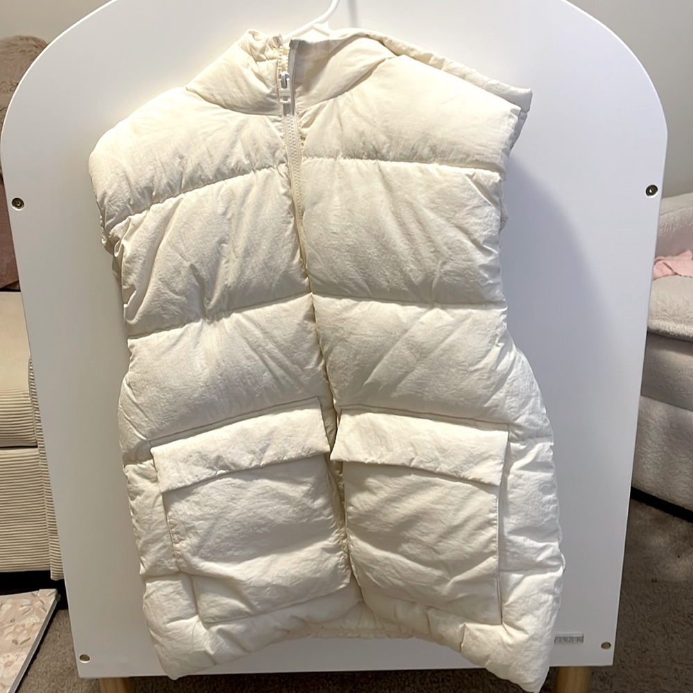 Zara Long Puffer Vest